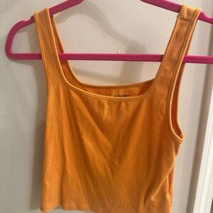 Old Navy Women's Vibrant Orange Tank Top